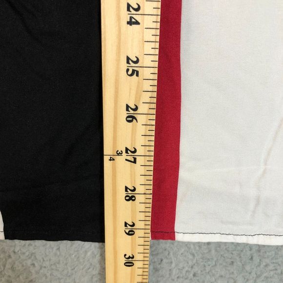 American Eagle Shirt Mens Medium White Striped Button Up Classiccore Preppy - Picture 8 of 9